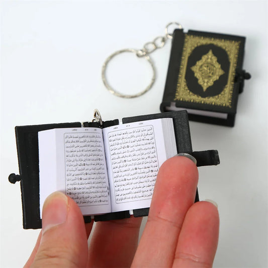Quran Book Real Paper Can Read, Key Ring