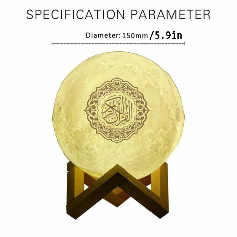 Night Light Quran Lamp Speaker