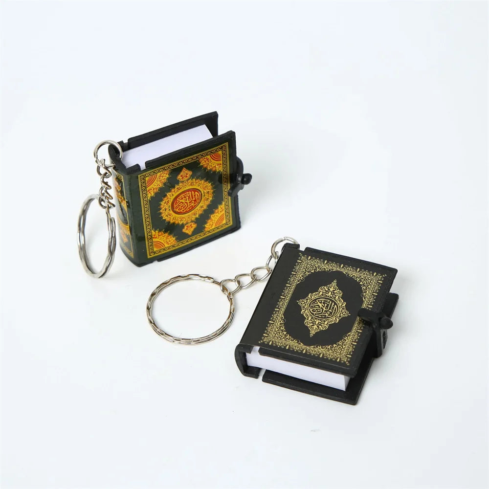 Quran Book Real Paper Can Read, Key Ring